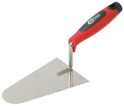 KS Tools - 144.0313 - Truelle italienne ronde - lame inox - manche bi-composant - 200 mm
