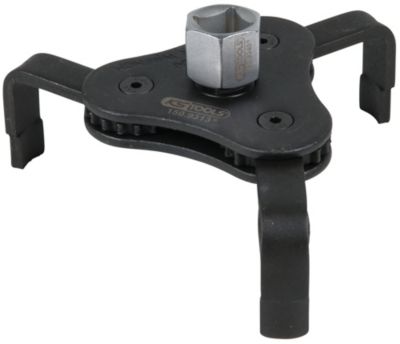 KS Tools - 150.9313 - Clé araignée pour filtre à huile 3/8'' + 1/2'', diamètre 62-102 mm