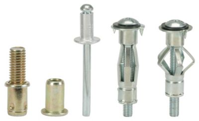 KS Tools - 150.9610 - Coffret de pinces à rivets, écrous aveugles (insert) et chevilles tête pivotante