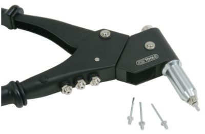 KS Tools - 150.9610 - Coffret de pinces à rivets, écrous aveugles (insert) et chevilles tête pivotante