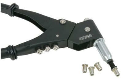 KS Tools - 150.9610 - Coffret de pinces à rivets, écrous aveugles (insert) et chevilles tête pivotante