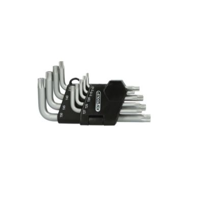 KS Tools - 151.2260 - Jeu de 9 clés mâles TORX percé courtes