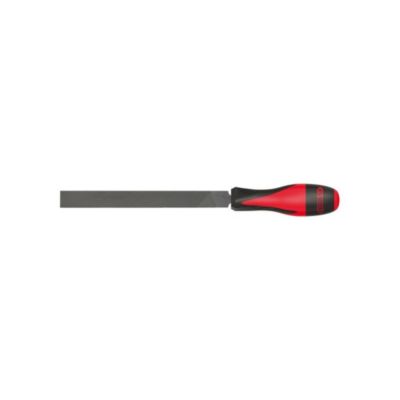 KS Tools - 157.0016 - Lime plate douce  emmanchée, L.250 mm