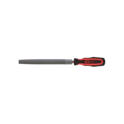 KS Tools - 157.0126 - Lime demi-ronde bâtarde emmanchée, L.250 mm