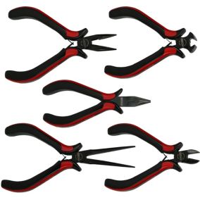 KS TOOLS - 500.7020 - Jeu de 5 pinces électroniques