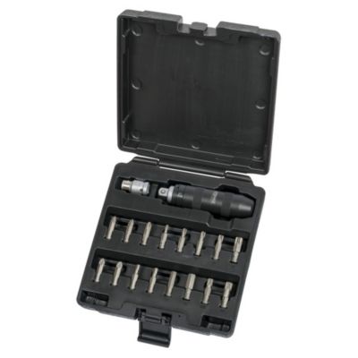 KS Tools - 515.2000 - Coffret de tournevis à frapper avec embouts, 18 pièces