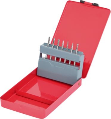 KS Tools - 515.3207 - Jeu de 7 fraises HM, diamètre 3 mm x queue 3 mm