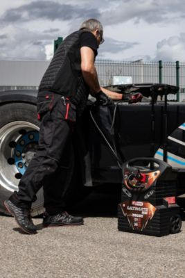 KS Tools - 550.1825 - Booster à batterie 12V/24V PL à trolley - 6200A/3100A