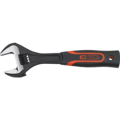 KS Tools - 577.0251 - Clé à molette à manche bi-matière, 10'' - L.250 mm