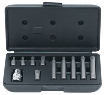 KS Tools - 911.5030 - Coffret d'embouts de vissage XZN, entraînement 6 pans 10 mm - M5 à M12