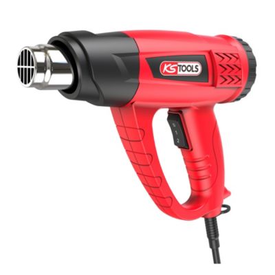 KS Tools - 960.1180F - Décapeur thermique digital 2000 W avec 4 buses