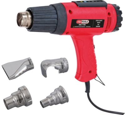 KS Tools - 960.1190 - Décapeur thermique 2000 W avec 4 buses