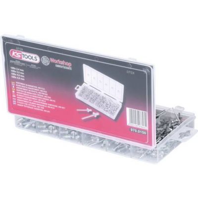 KS Tools - 970.0150 - Assortiment de rivets x400