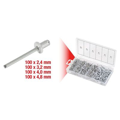 KS Tools - 970.0150 - Assortiment de rivets x400