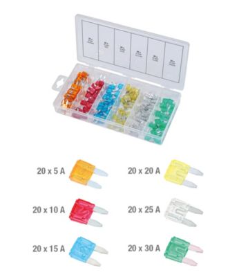KS Tools - 970.0280 - Assortiment de mini-fusibles x120