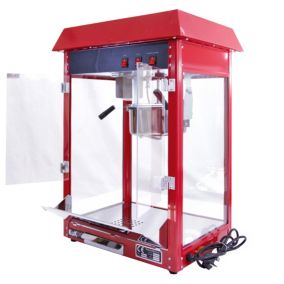 KuKoo Machine à Popcorn 226g Commercial Rouge