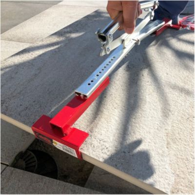 Lève Dalle / Porte Dalle 1 Main PRO Réglable de 350 à 630 mm Charge Maxi 30 Kg - PPDDA10 - Cobaltix