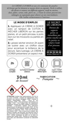 La crème à dorer trianon Libéron 30ml