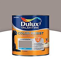 La peinture murs et boiseries Dulux Valentine Color resist gris ciment aspect mat de 1L