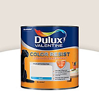 La peinture murs et boiseries Dulux Valentine Color resist marbre blanc mat 1L