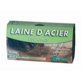 Laine d'acier décapage fin Gerlon 200g