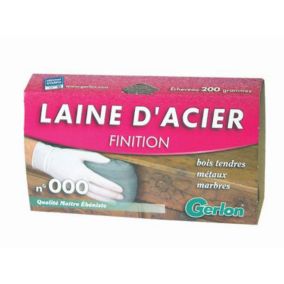 Laine d'acier finition n°000 Gerlon 200g