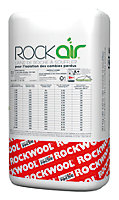 Laine de roche en vrac Rockwool Rockair 20kg (vendu au sachet)