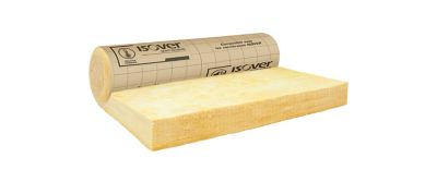 Image principale de Laine de verre Murs ISOVER ép.140 mm - Rouleau kraft 2,7 x 1,2 m R. 4,35 m².K/W