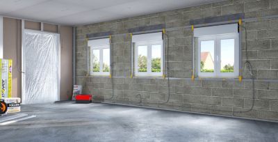 Laine de verre Plafonds ISOVER ép.100 mm - Rouleau kraft 8 x 1,2 m R. 2,5  m².K/W