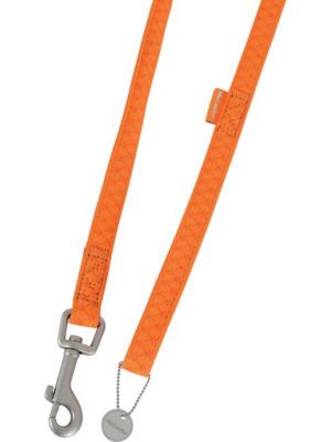 Laisse Mc Leather 10mm L.1,2 m orange
