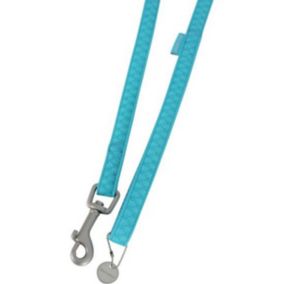 Laisse Mc Leather 10mm L.1,2 m turquoise