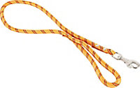 Laisse nylon corde 13mm L.1,20 m orange