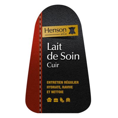 Lait de soin cuir Henson & Co 500 ml