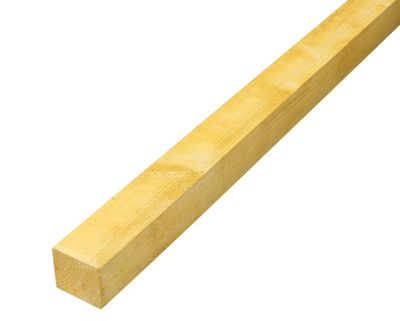 Lambourde brute traitée ép 47 mm x l 50 mm x L 2 400 mm (lot de 4)