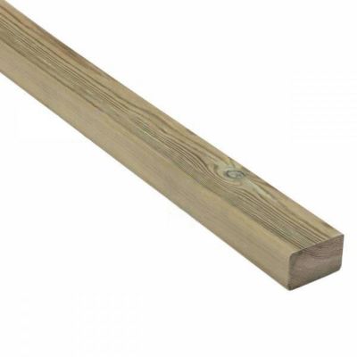 Lambourde Pin 45x70x2400mm ou 2m40 traité classe 4 vert