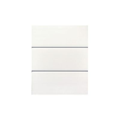 Lambris PVC 4m blanc brillant (vendu à la botte)