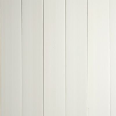 Lambris PVC Blanc go 2600x375x8mm (vendu à la botte)