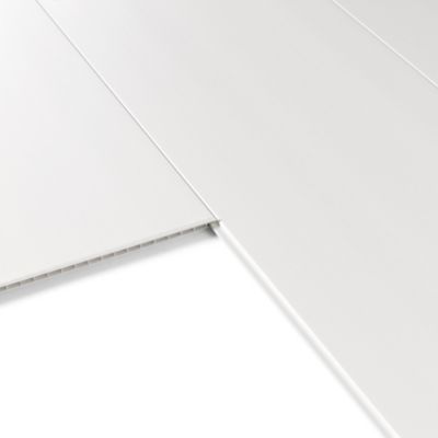 Lambris PVC Dumaclip uni blanc mat 25 x 120 cm