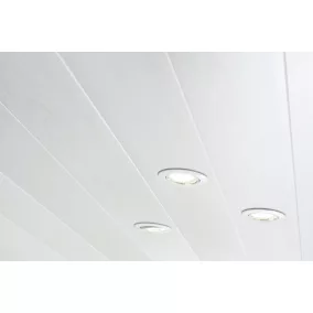 Lambris PVC Dumapan bois blanc mat 37,5 x 260 cm
