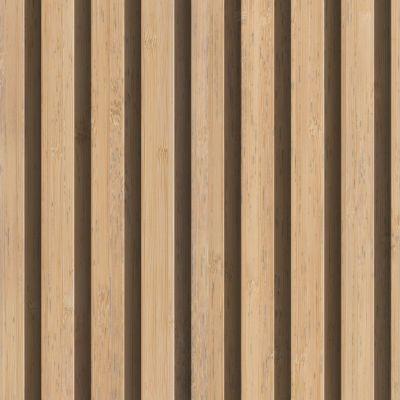 Lambris PVC effet tasseau décoratif lamelles imitation bois linio 37,5 x 260 cm