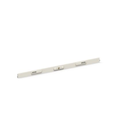 Lame avec serrure recoupable, enroulement extérieur, blanc