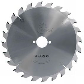 Lame circulaire au carbure diamètre 190 - 24 dents - al: 30mm - Leman