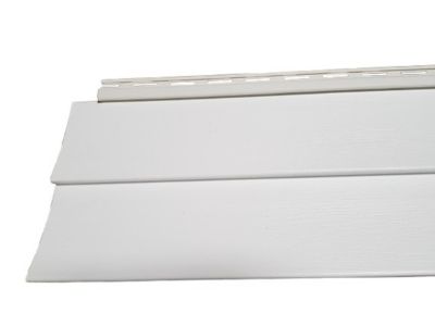 Lame de Bardage vinyle D4H Blanc 3,81m