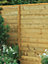 Lame de clôture bois Blooma Lemhi 183 x 15 cm