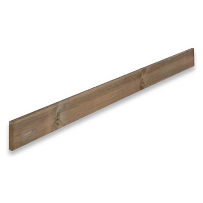 Lame de clôture bois L.180 x H.12 cm x ép.21 mm, Blooma Lemhi