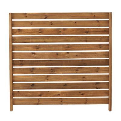 Lame de clôture bois L.180 x H.12 cm x ép.21 mm, Klikstrom Lemhi