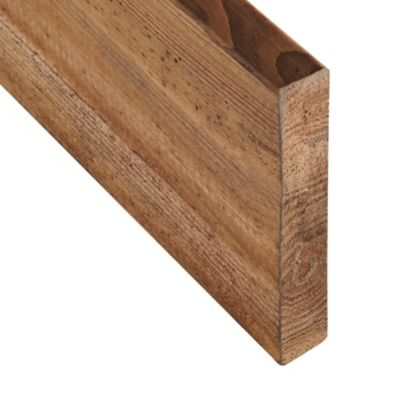 Lame de clôture bois L.180 x H.12 cm x ép.21 mm, Klikstrom Lemhi