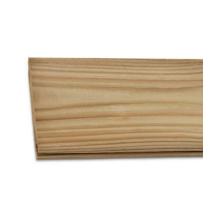 Lame de clôture bois L.180 x H.14,5 cm x ép.21 mm, Klikstrom Neva