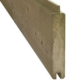 Lame de clôture épicéa 210 x 14,5 cm, ép.27 mm (lot de 4)