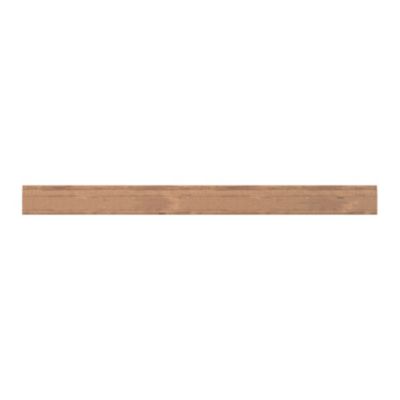 Lame de clôture pleine en bois L.180 x H.14,5 cm x ép.27 mm, Klikstrom Mahoé